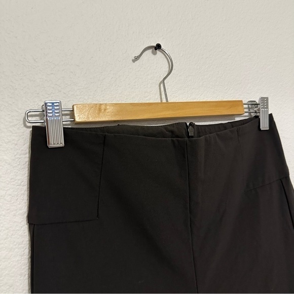 Athleta Wander Slim Straight Pants Ankle Length Front Slits Size 6 Women’s Green - Picture 3 of 12